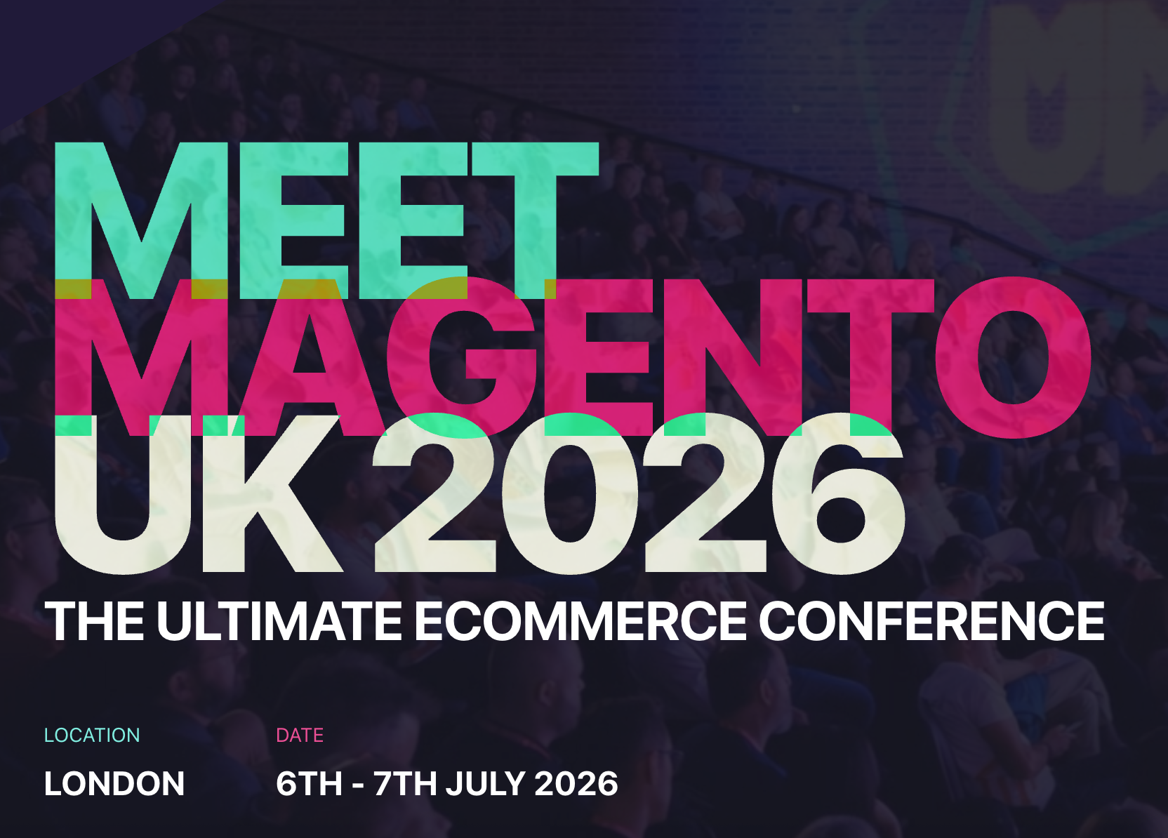 Meet Magento UK 2026 conference in London